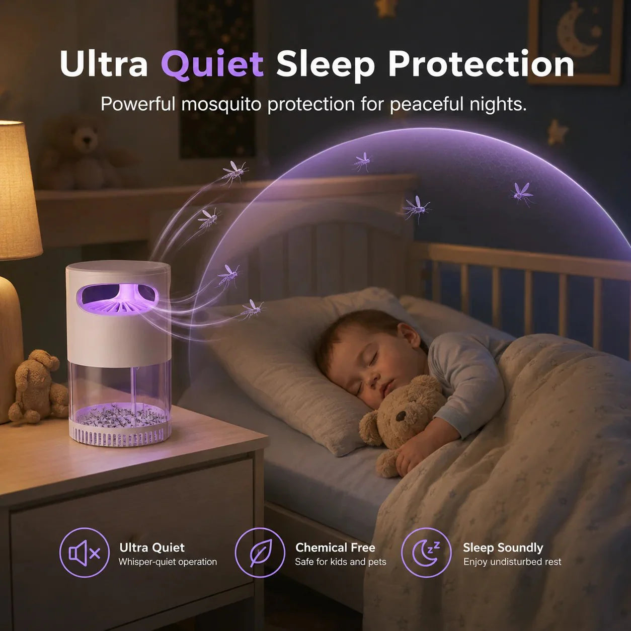Celluvia GlowTrap™ UV Mosquito Killer Lamp