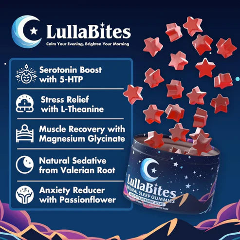 LullaBites Natural Sleep Gummies