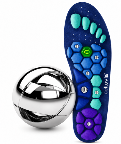 Celluvia Insoles - Magnetic Acupressure for Targeted Comfort Support