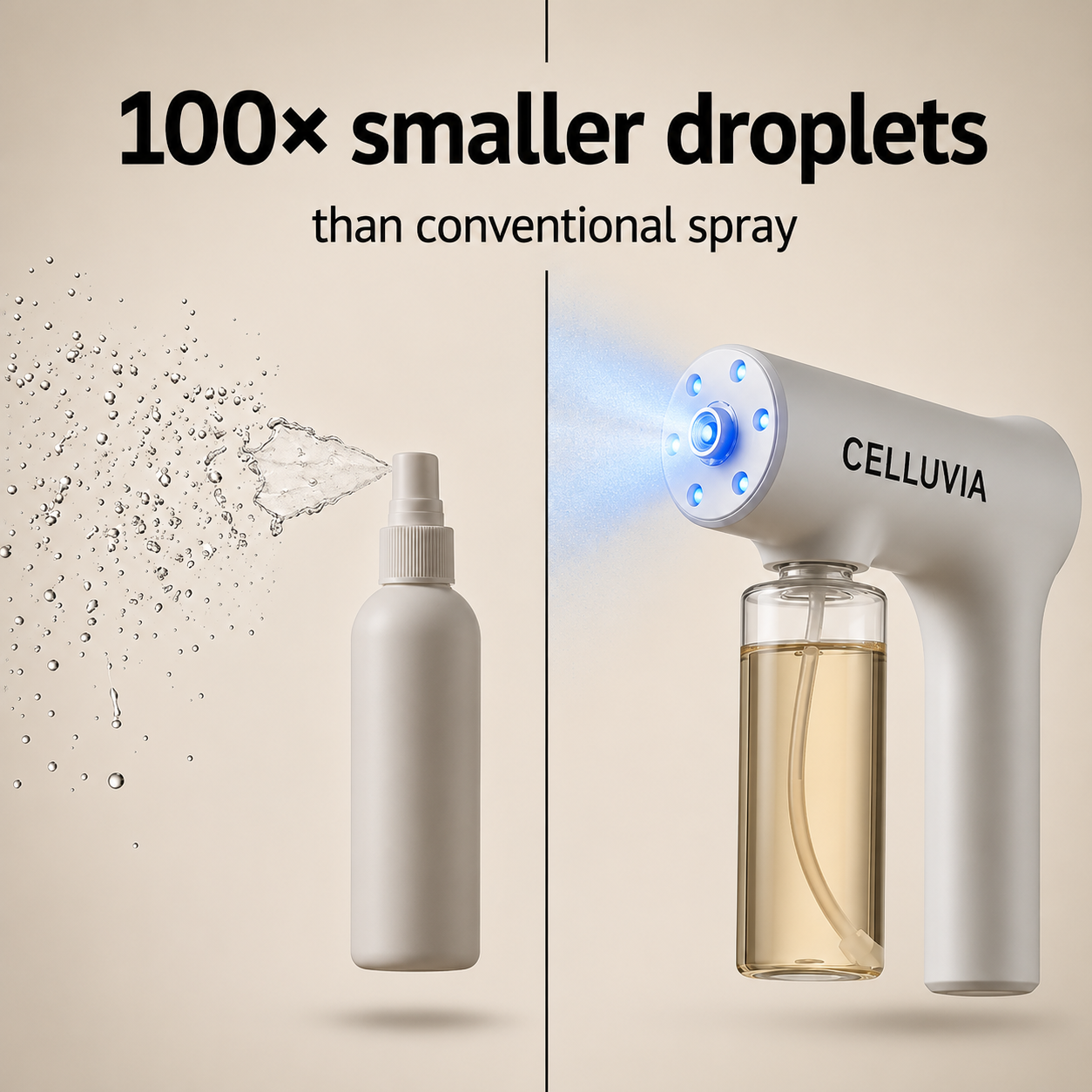 CELLUVIA™ Vortex Gun Anti-Smoke Gun