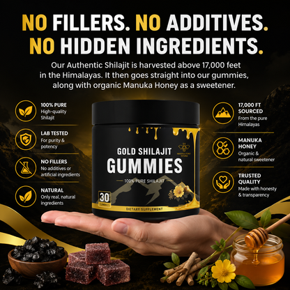 Himal Essence - Gold Shilajit Gummies