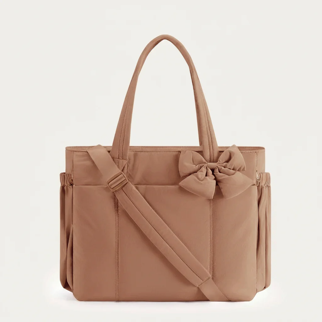 Celluvia Crush Tote Bag with Bow