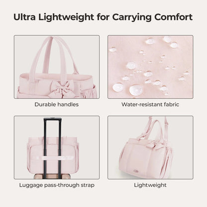 Celluvia Crush Tote Bag with Bow