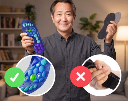 Celluvia Insoles - Magnetic Acupressure for Targeted Comfort Support